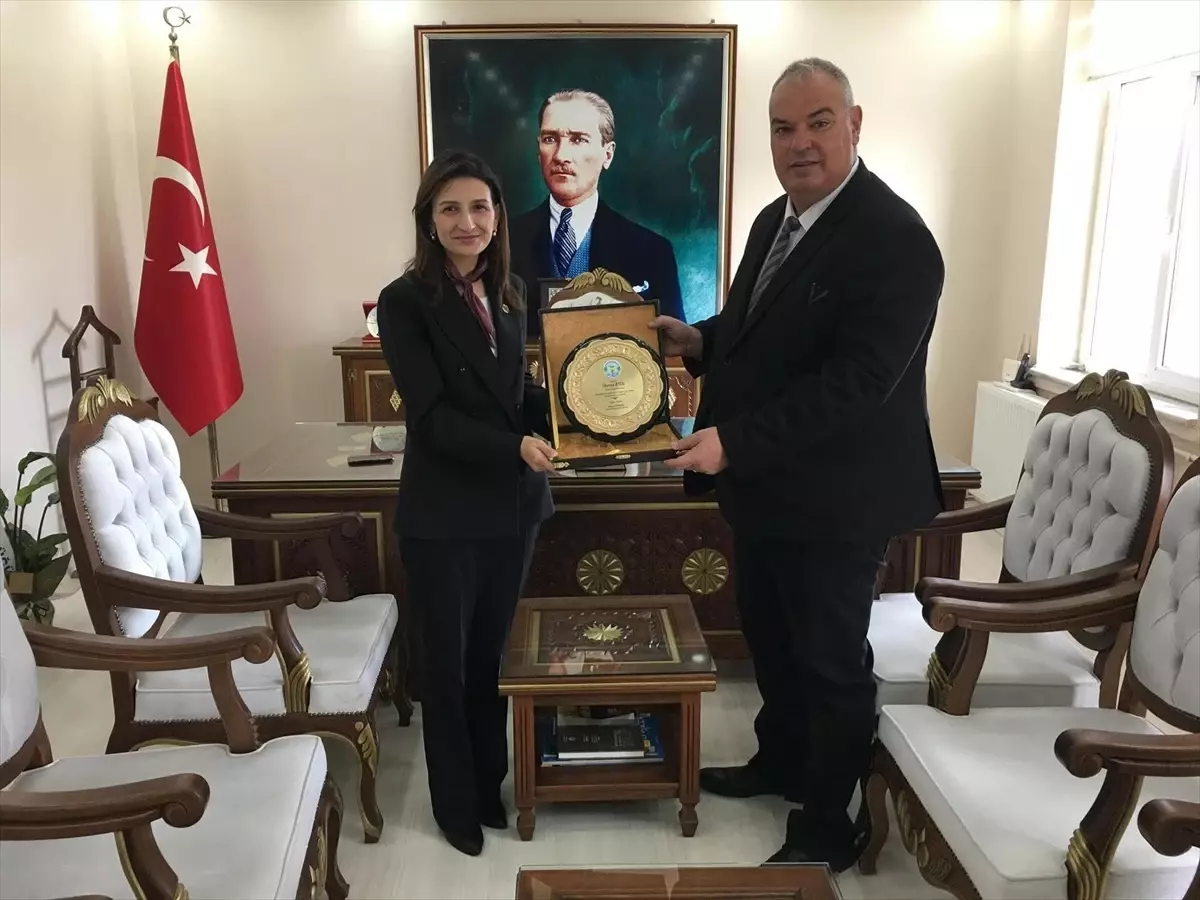 Enez Belediye Başkanı Günenç'ten Kaymakam Ayık'a Ziyaret