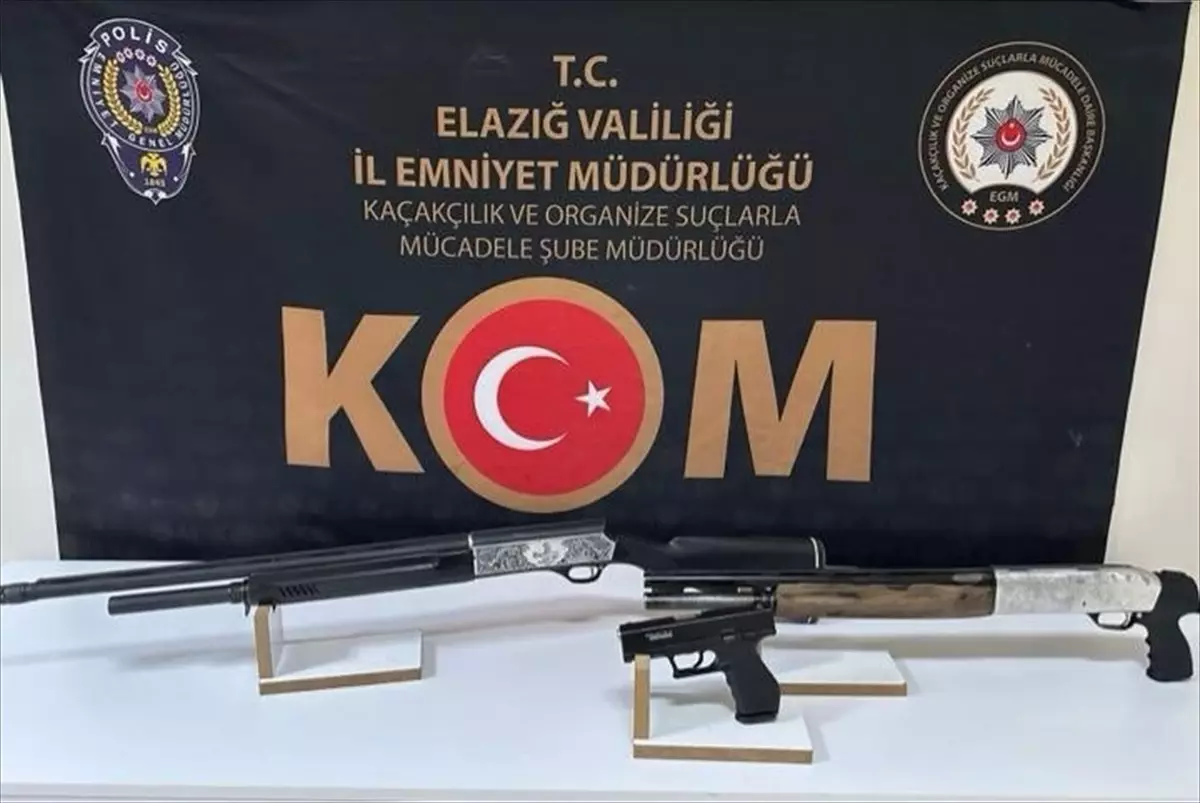 Elazığ'da Suç Örgütüne Operasyon: 8 Şüpheli Tutuklandı