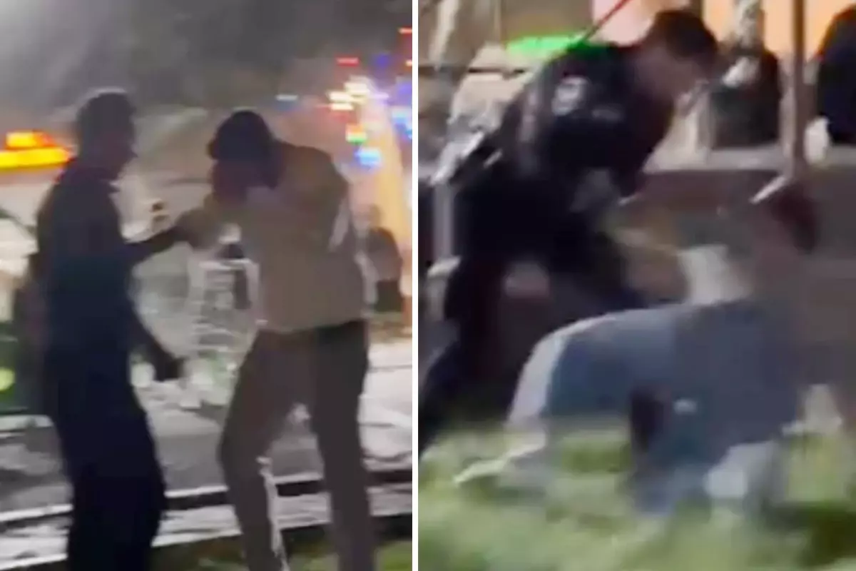 Eski ve yeni sevgili birbirine girdi, polis biber gazıyla müdahale etti