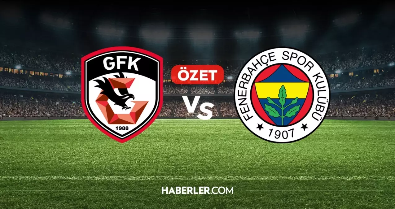 Gaziantep FK Fenerbahçe maç özeti ve golleri! (VİDEO) Gaziantep FK Fenerbahçe geniş özeti! Golleri kim attı, maç kaç kaç bitti?