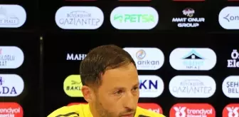 Fenerbahçe Teknik Direktörü Tedesco'dan Gaziantep FK Maçı Değerlendirmesi