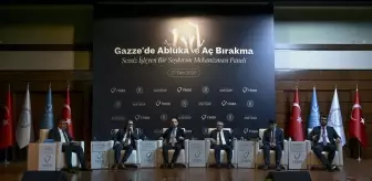 Gazze'de Abluka ve Aç Bırakma: 'Sessiz İşleyen Bir Soykırım Mekanizması' paneli