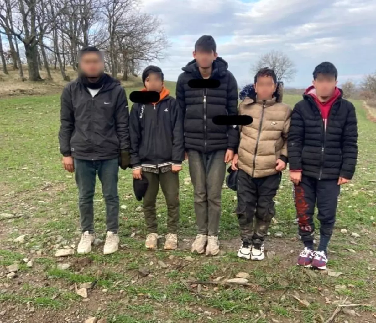 Kırklareli'nde 5 Kaçak Göçmen Yakalandı