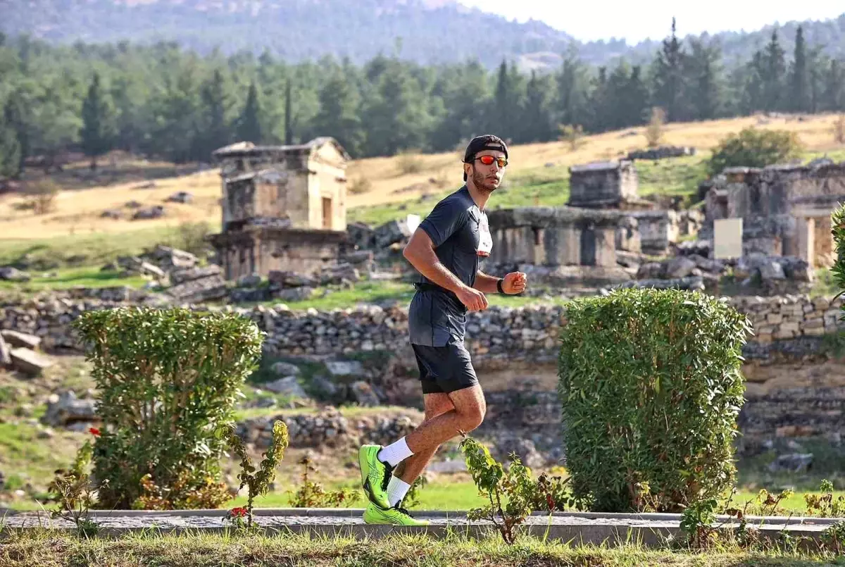 Pamukkale'de Lykos Yarı Maratonu Coşkusu