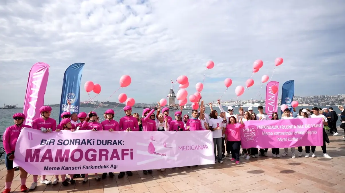 Medicana Çamlıca Hastanesi'nden Meme Kanseri Farkındalık Etkinliği