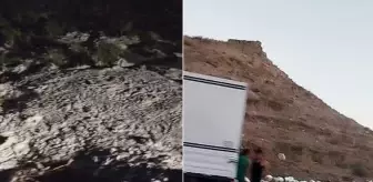 Skandal görüntü kamerada! Kovalar dolusu yoğurdu döküp gittiler