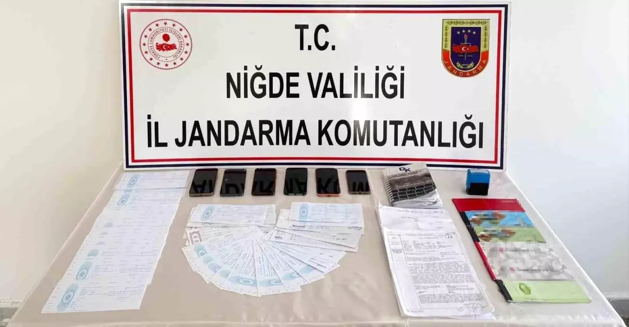 Niğde'de Tefecilikten 4 Kişi Gözaltına Alındı