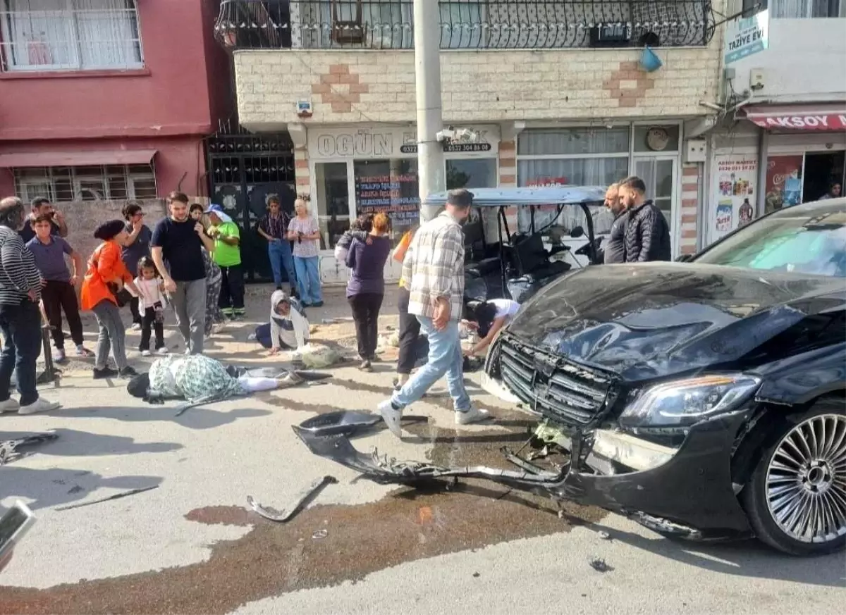 Adana'da Trafik Kazası: 3 Yaralı