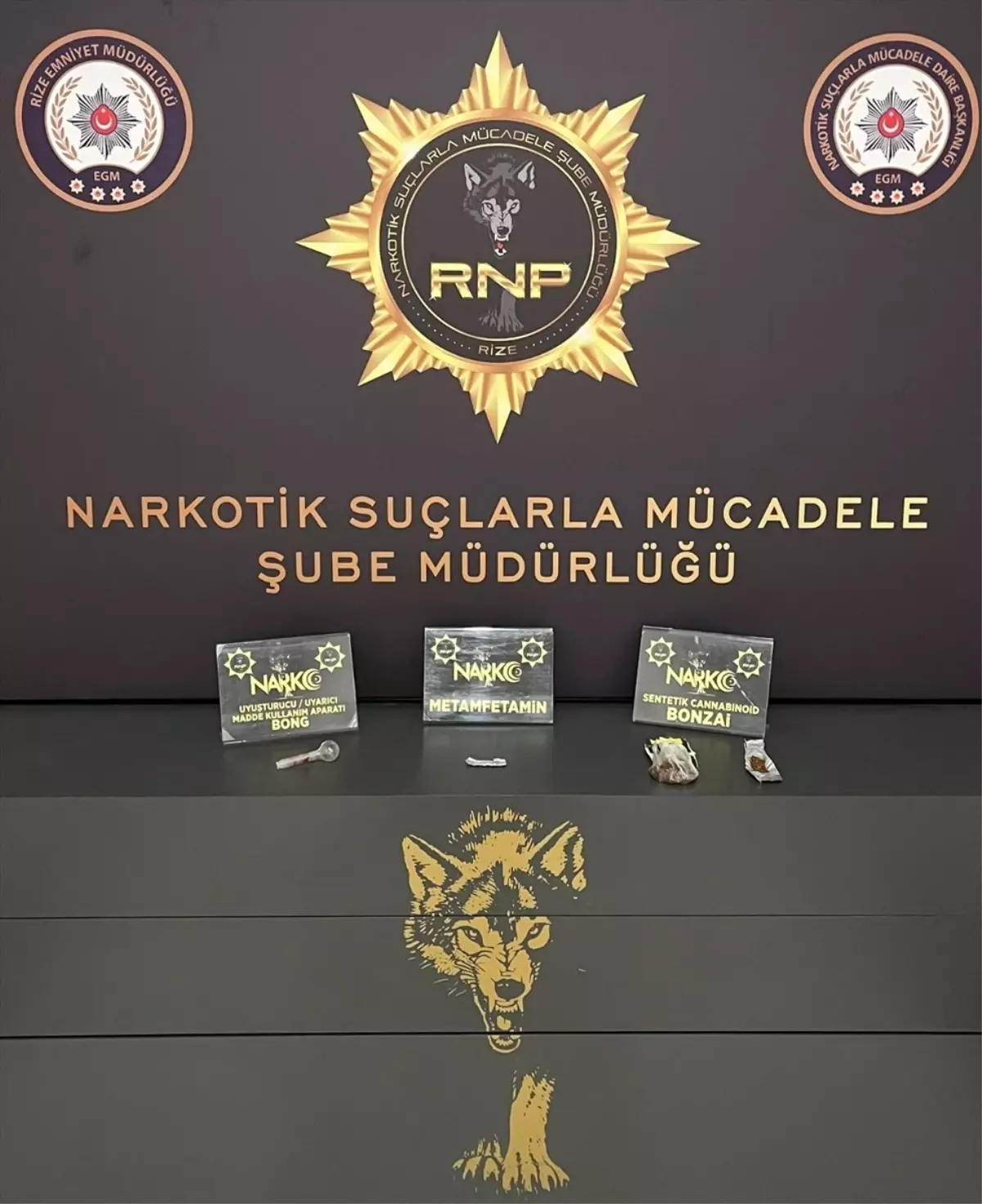 Rize'de Uyuşturucu Operasyonu: 2 Tutuklama