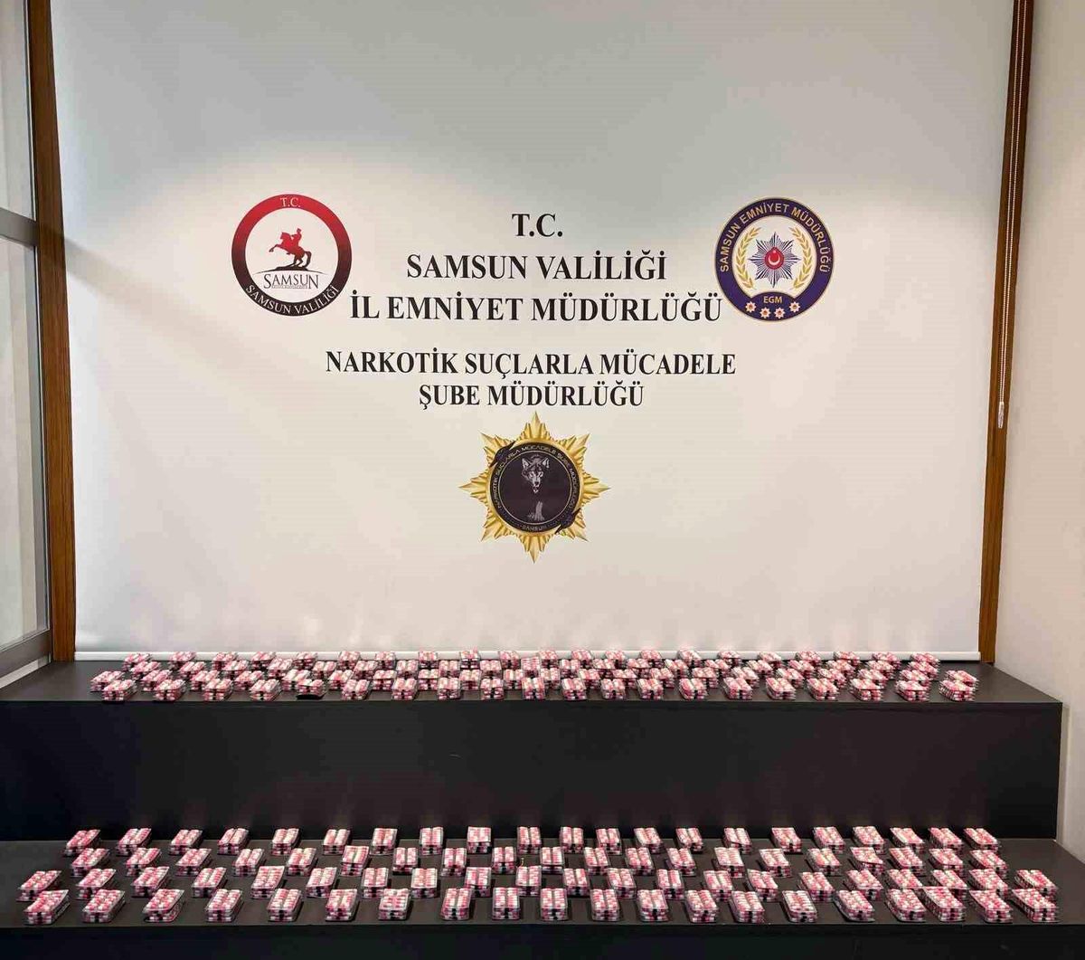 Samsun'da Uyuşturucu Operasyonu: 6 Bin 170 Adet Sentetik Ecza Ele Geçirildi