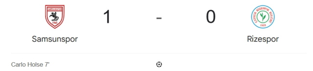 Samsunspor Rizespor maçı kaç kaç, bitti mi? MAÇ SONUCU! Samsunspor Rizespor golleri kim attı, canlı maç anlatımı! Samsunspor Rizespor maçı kaç kaç, bitti mi? MAÇ SONUCU! Samsunspor Rizespor golleri kim attı, canlı maç anlatımı!