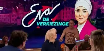 Seçim adayı, vegan protestocu sanılarak canlı yayından kovuldu