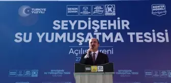 Çaltepesi Su Yumuşatma Tesisi Açıldı