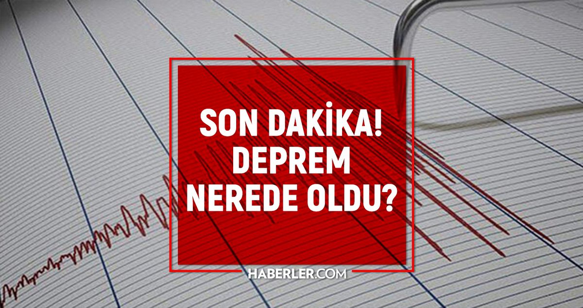 Denizli'de deprem mi oldu? SON DAKİKA! 27 Ekim Denizli'de az önce nerede deprem oldu?