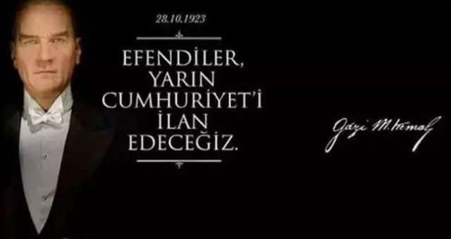 29 Ekim Cumhuriyet Bayramı kutlama mesajları 2025! Atatürk'ün Cumhuriyet ile ilgili sözleri! Resimli Cumhuriyet Bayramı mesajları!