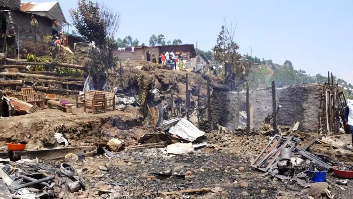 Kongo'da Yangın Felaketi: 14 Ölü