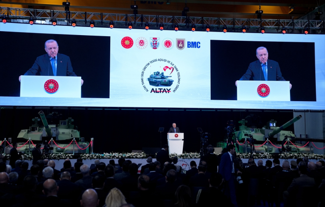 Altay Tankı envantere girdi! Cumhurbaşkanı Erdoğan: Her ay 8 Altay tankı üretilecek 3 altay tanki envantere girdi cumhurbaskani 19195380 2261 m
