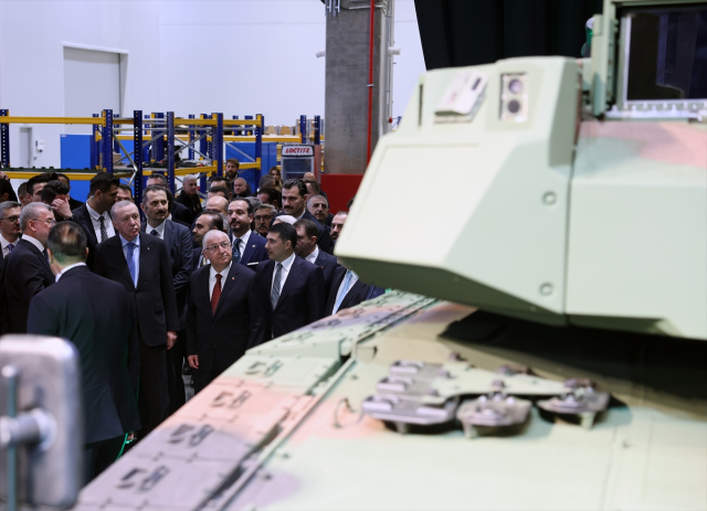 Altay Tankı envantere girdi! Cumhurbaşkanı Erdoğan: Her ay 8 Altay tankı üretilecek 5 altay tanki envantere girdi cumhurbaskani 19195380 4130 m