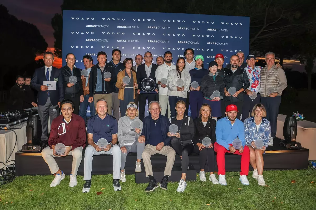 Arkas Otomotiv Volvo Golf Cup Kemer Country Club'da Gerçekleşti