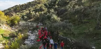 Aydın'da Cumhuriyet Bayramı Dolayısıyla Doğa Yürüyüşü Düzenlendi