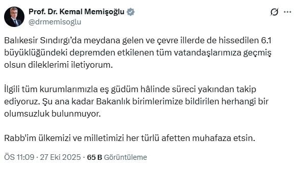 Balıkesir Sındırgı'da 6.1 büyüklüğünde deprem 9 balikesir sindirgi da 6 1 buyuklugunde deprem 19192341 1498 m