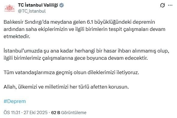 Balıkesir Sındırgı'da 6.1 büyüklüğünde deprem 11 balikesir sindirgi da 6 1 buyuklugunde deprem 19192341 9173 m