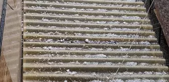 Beypazarı’nda Sağanak ve Dolu Yağışı Etkili Oldu