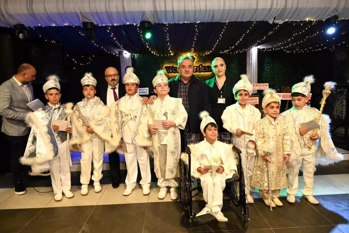 Bozüyük'te 65 Çocuğun Sünnet Düğünü Coşkuyla Kutlandı