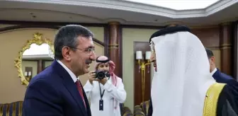 Cevdet Yılmaz, Suudi Arabistan Yatırım Bakanı ile Görüşme Yaptı