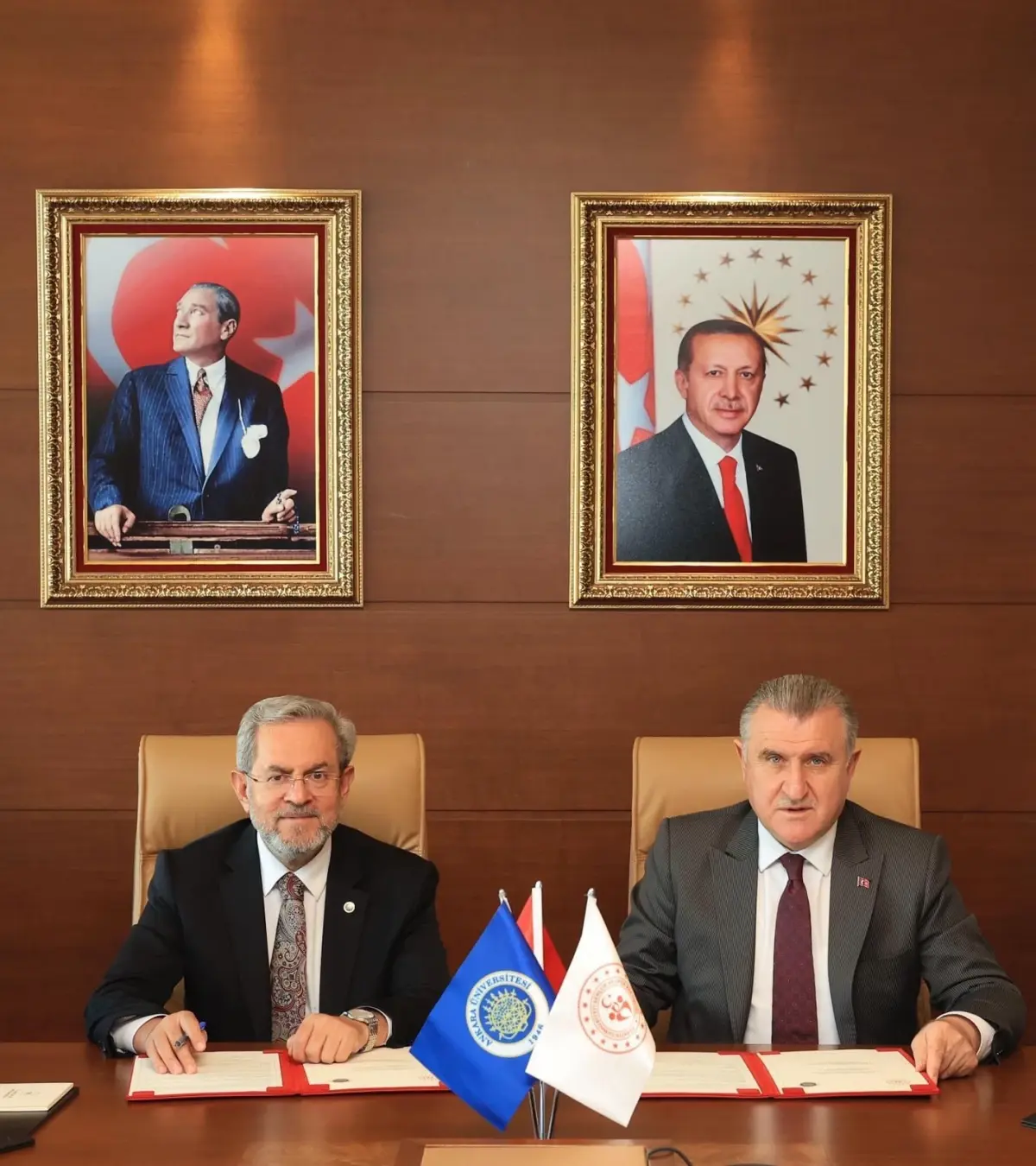 Gençlik ve Spor Bakanlığı ile Ankara Üniversitesi Arasında İş Birliği Protokolü İmzalandı