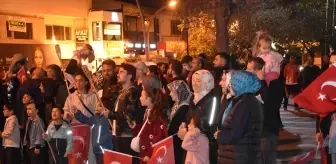 Karaman'da 29 Ekim Cumhuriyet Bayramı Fener Alayı Coşkusu