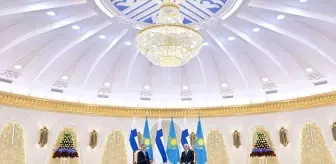 Kazakistan ve Finlandiya Liderlerinden Barış Vurgusu
