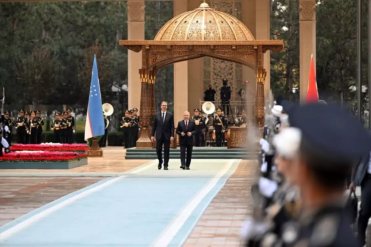 Özbekistan ve Sırbistan Liderlerinden Tarihi Görüşme