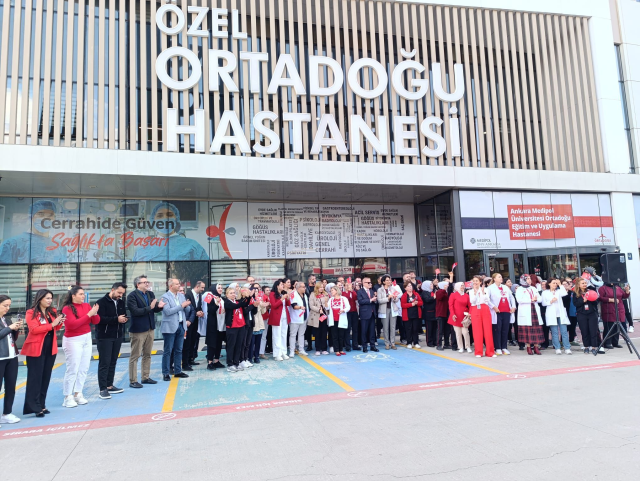 Özel Ankara Ortadoğu Hastanesi'nde 29 Ekim Coşkusu