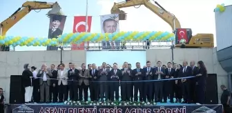 Siirt'te Asfalt Plenti ve Konkasör Tesisleri'nin açılışı gerçekleştirildi