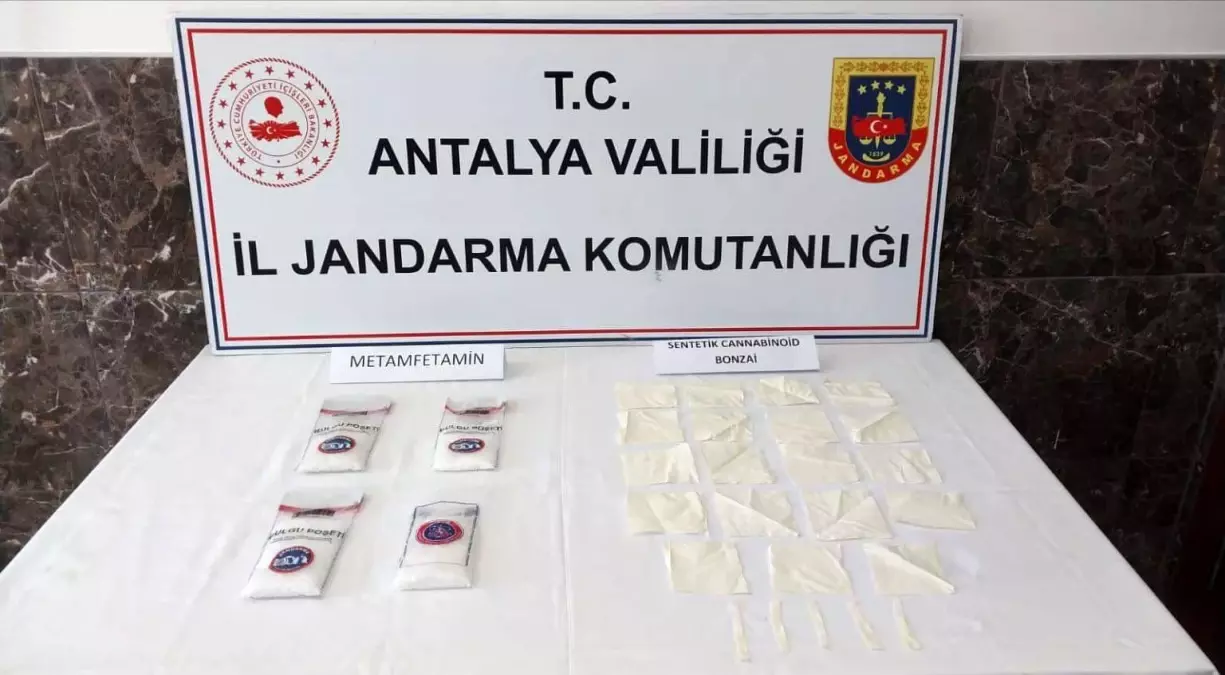 Alanya'da Uyuşturucu Operasyonu: 1.230 Gram Metamfetamin Ele Geçirildi