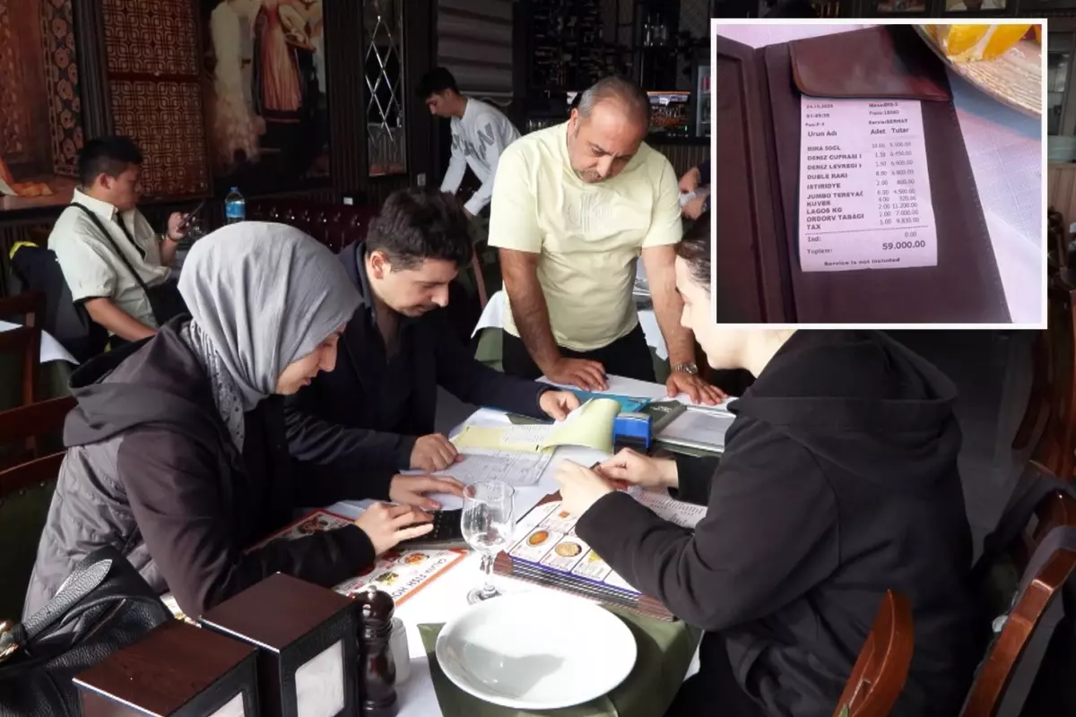 Alman turistlere 59 bin lira hesap çıkaran restorana rekor ceza