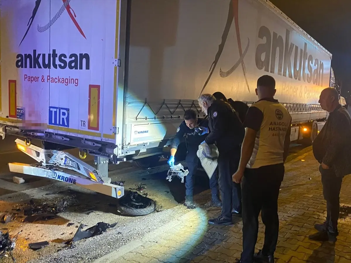 Motosiklet Kazasında Genç Sürücü Hayatını Kaybetti