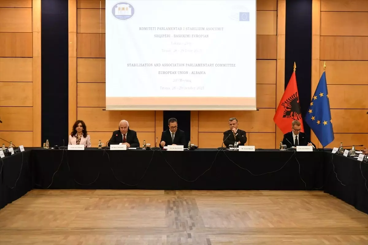 Arnavutluk ve AB Arasında İstikrar ve Ortaklık Toplantısı Başladı
