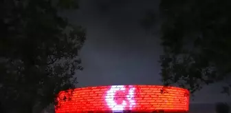 Bakü, 29 Ekim Cumhuriyet Bayramı'nda Türk Bayrağı'yla Renklendi