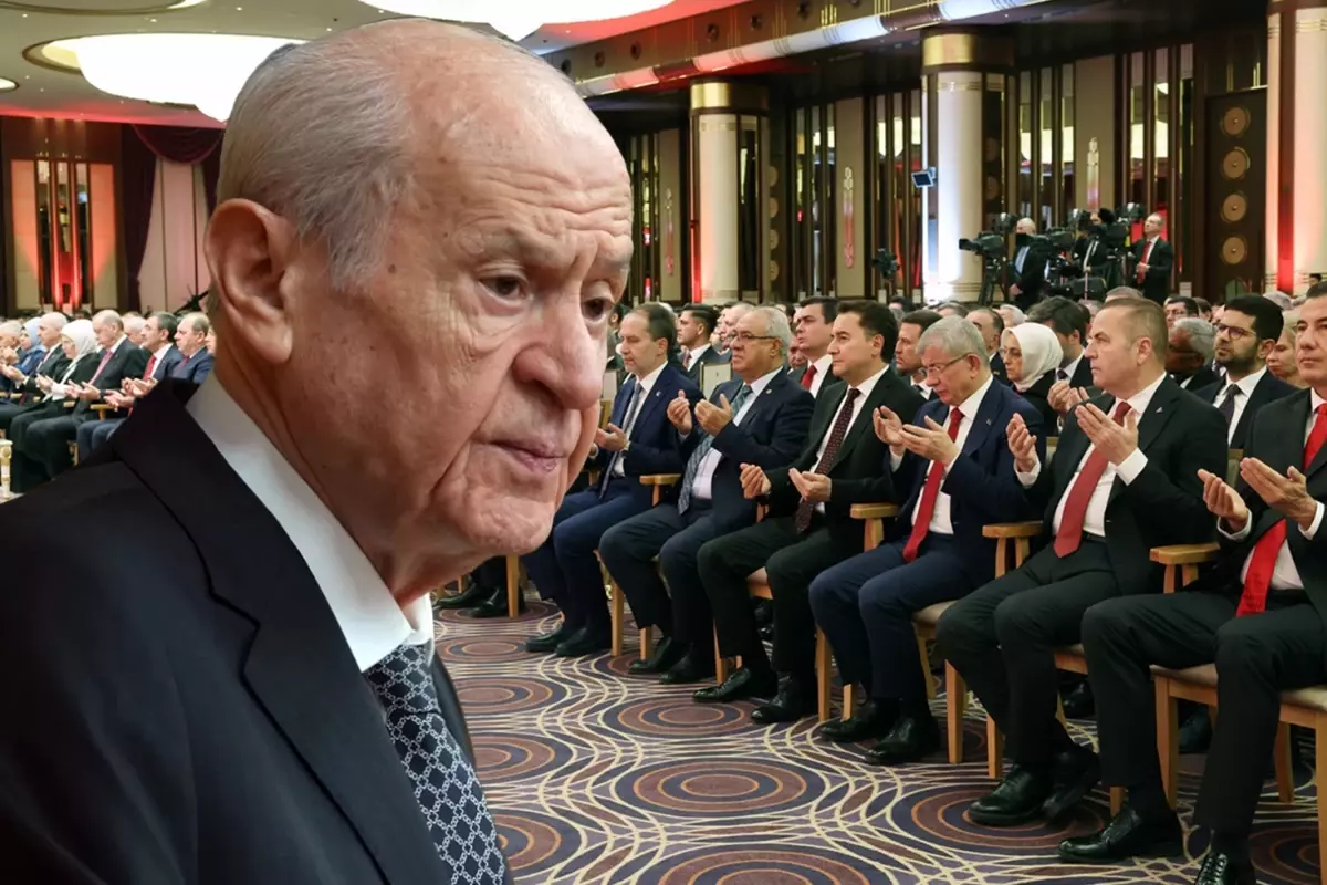 Beştepe'deki 29 Ekim resepsiyonunda dikkat çeken detay! Bahçeli katılmadı