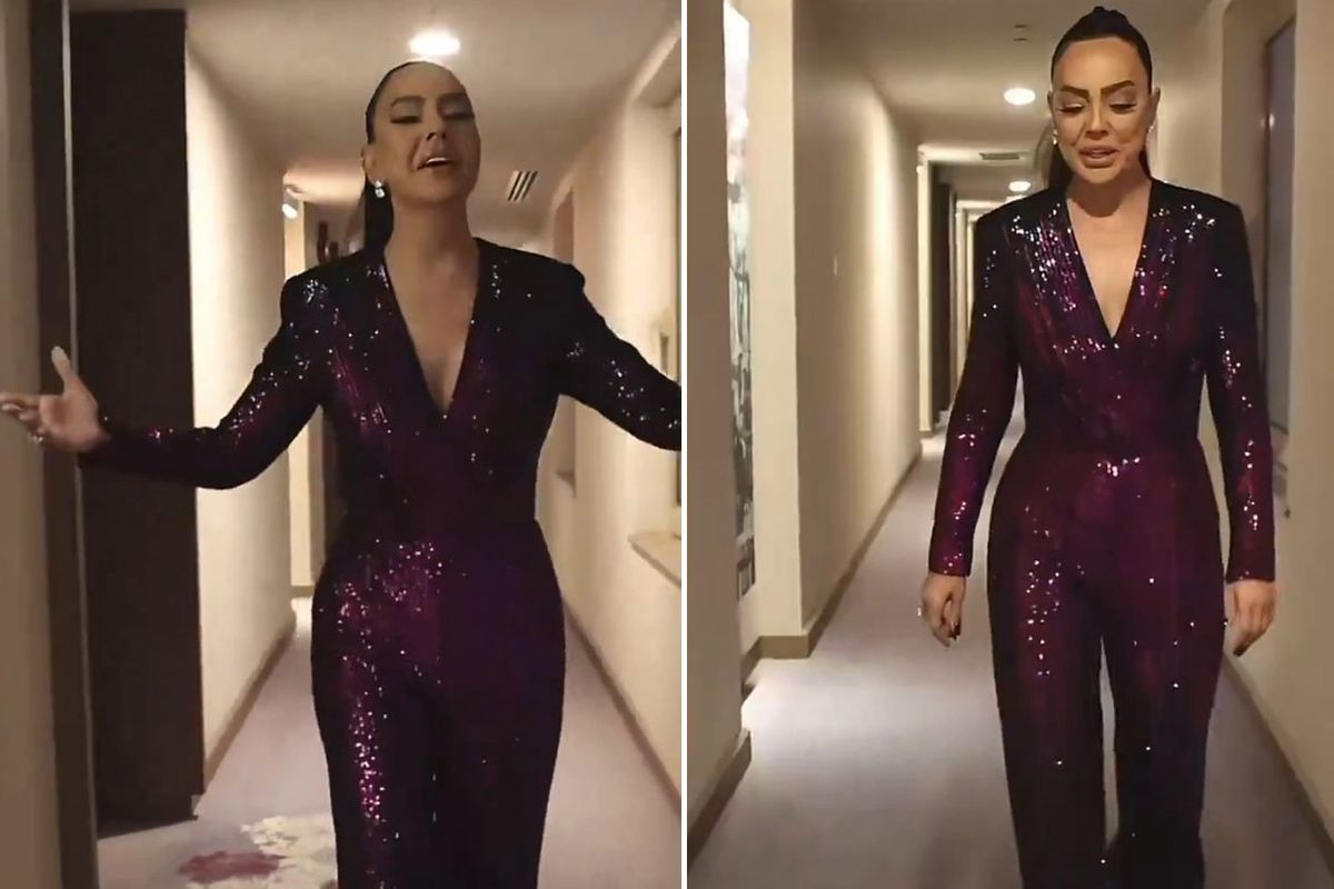 Ebru Gündeş'in sahne öncesi provası olay oldu: Bu nasıl bir ses ya!