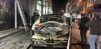 Gaziantep'te park halindeki otomobilde bulunan tüpün patlaması sonucu 1 kişi yaralandı