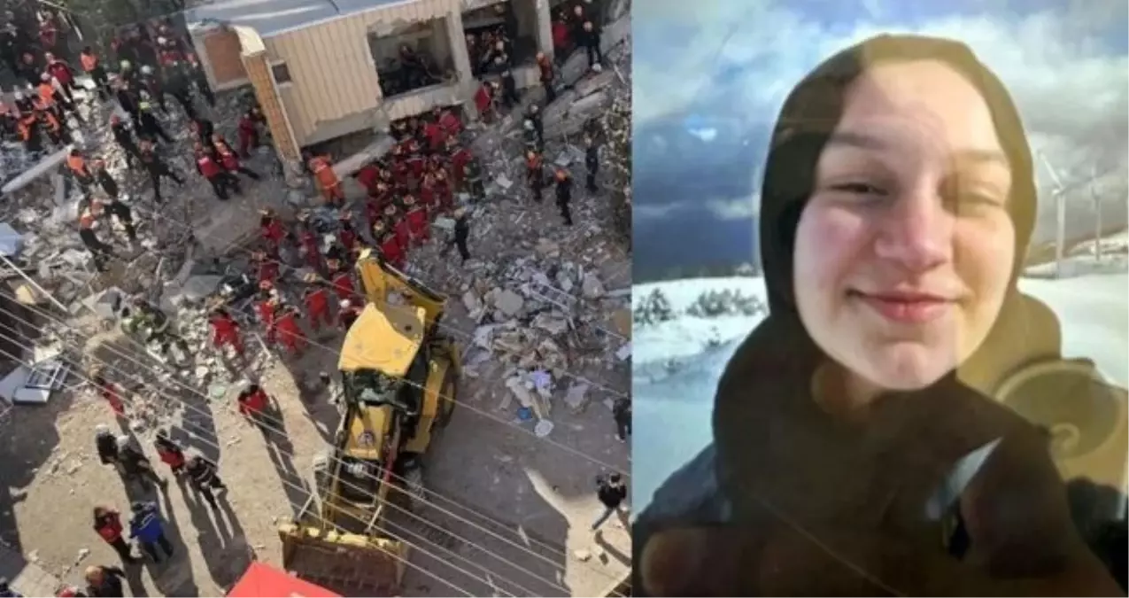 Gebze'de çöken binadan kurtarılan Dilara Bilir kimdir, kaç yaşında?