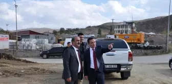 Hizan ilçesinde doğalgaz çalışmaları hızla devam ediyor