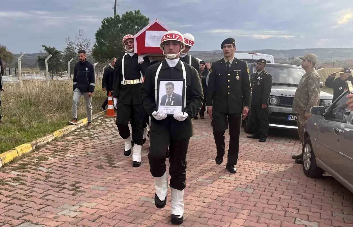 Kıbrıs Gazisi Fahrettin Budur İçin Cenaze Töreni Düzenlendi