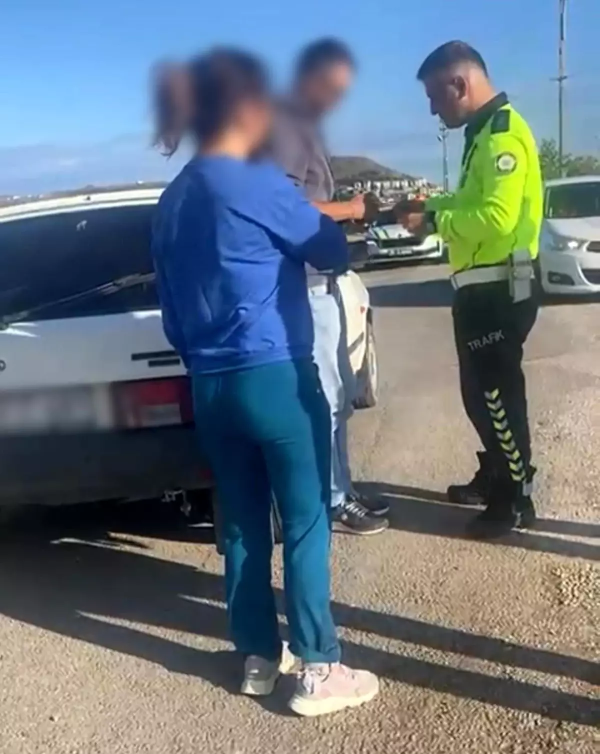 Sinop'ta Kovalamaca: Dur İhtiarına Uymayan Sürücü Yakalandı