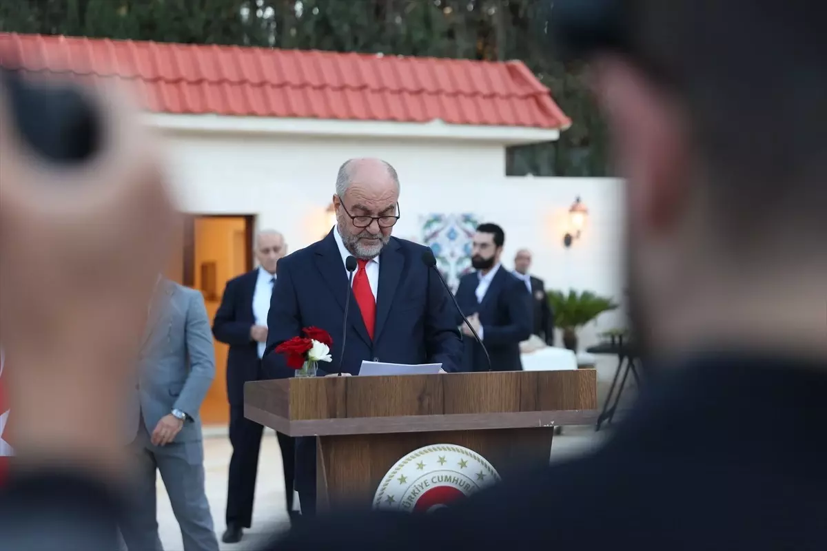 Suriye'de Türkiye Cumhuriyeti'nin 102. yılı dolayısıyla resepsiyon düzenlendi