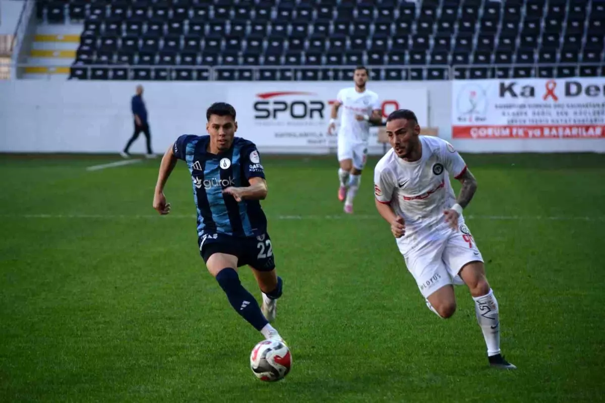 Çorum FK, Kütahyaspor'u 3-0 İle Geçti