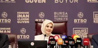 Aile ve Sosyal Hizmetler Bakanı Göktaş, Bursa Ticaret ve Sanayi Odası'nda konuştu Açıklaması